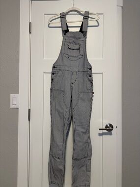 Dovetail Workwear Pinstriped Overalls